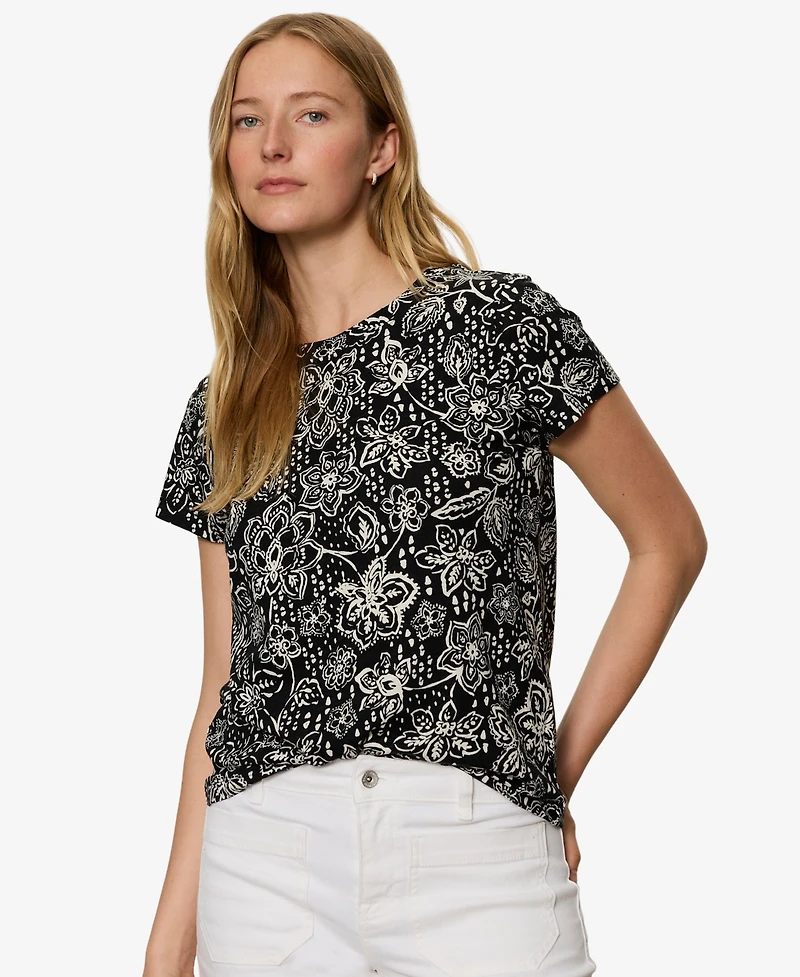 Sanctuary Petite Crewneck Short-Sleeve T-Shirt