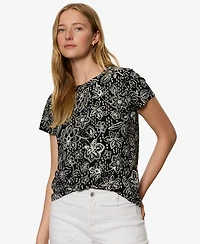 Sanctuary Petite Crewneck Short-Sleeve T-Shirt