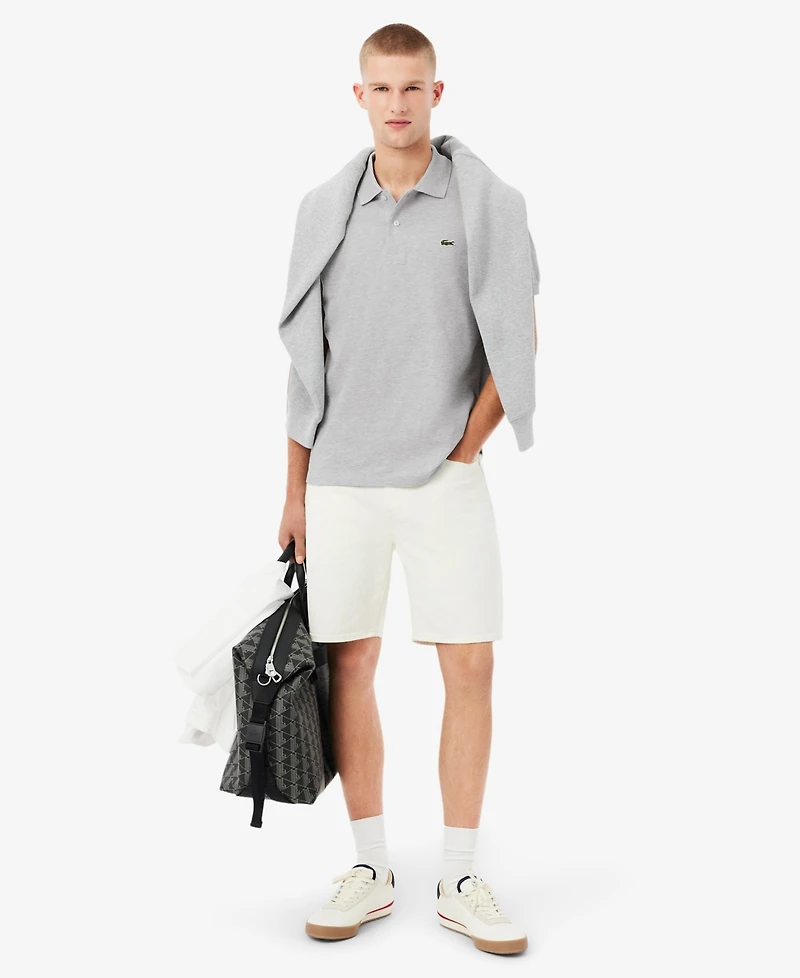 Lacoste Men's L.12.12 Classic-Fit Short-Sleeve Pique Polo Shirt