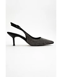 Prologue Shoes Women's Novs Slingback Pointed Toe Pump