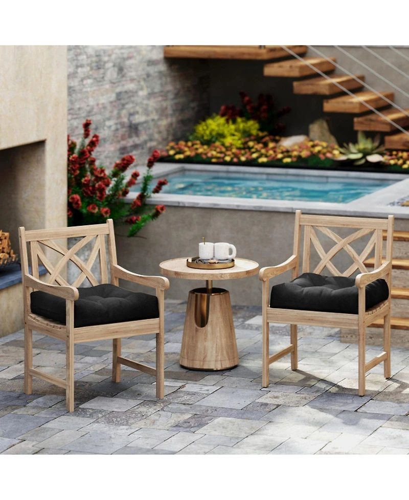 Sugift Patio Chair Seat Cushion Pads for Indoor and Outdoor