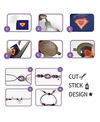 Yobtop Design Your Own Bracelets Jewelry Making Diy Kit