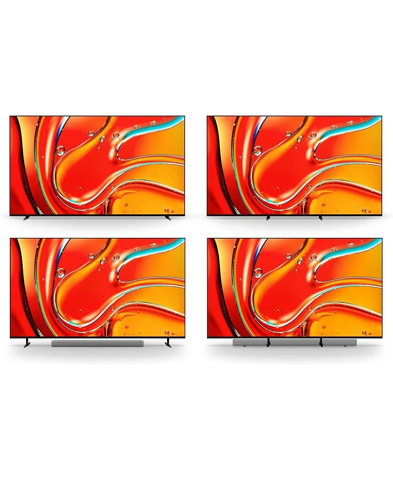 Sony K85XR70 85" 4K Bravia Lcd Mini Led Full Array Hdr Google Tv with a Sony Ht-A9M2 4.0.4 Ch Bravia Soundbar (2024)