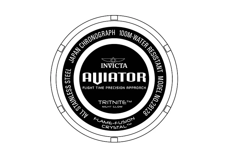 Invicta Men's Aviator Quartz Chronograph Dial Watch
