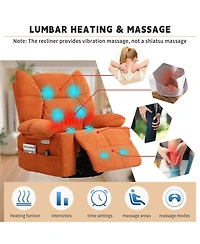 Dyhome Faux Leather Upholstered Dining Chairs Set of 2, Modern Design Side With Metal Leg and Back