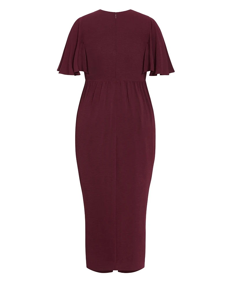 City Chic Women's Braelynn Maxi Dress