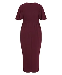 City Chic Women's Braelynn Maxi Dress