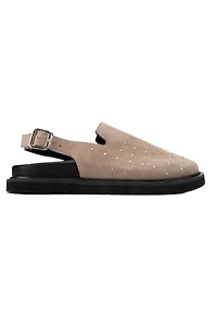 Forever & Always Shoes Women's Our Leather Studded Clogs