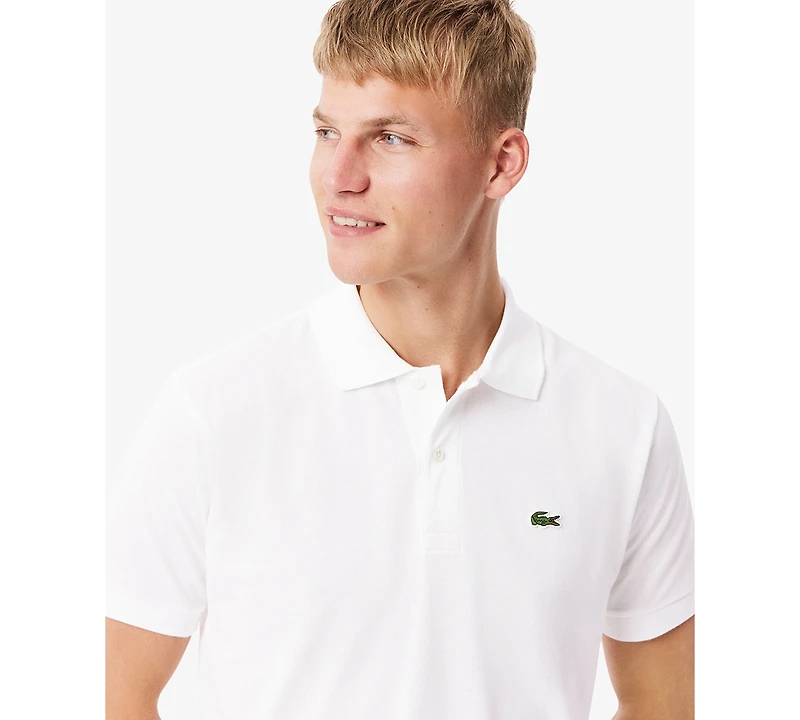 Lacoste Men's L.12.12 Classic-Fit Short-Sleeve Pique Polo Shirt