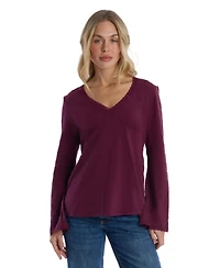 Wilt Women's Clothing V-Neck Long Sleeve Empire