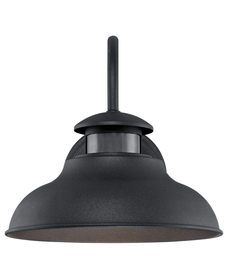 John Timberland Midland Rustic Farmhouse Outdoor Wall Light Fixture Set of 2 Dusk to Dawn Motion Sensor Led for Post Exterior Barn Deck