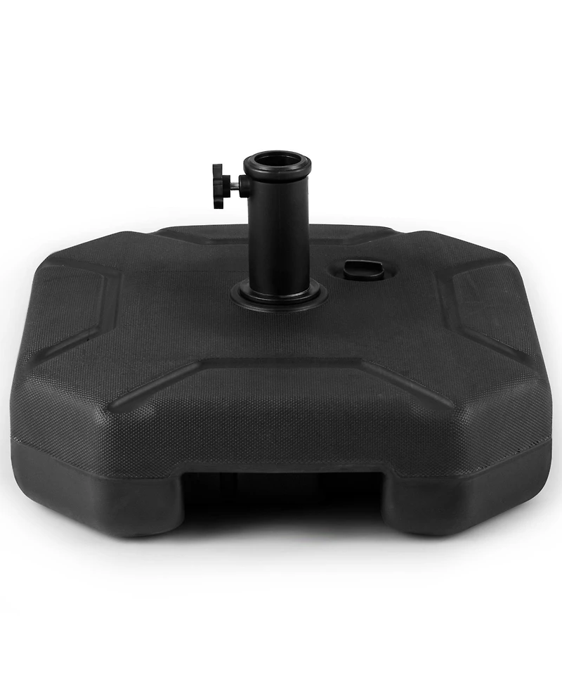 Gouun 17 in Heavy-Duty Fillable Patio Umbrella Base, Up to 88 lbs