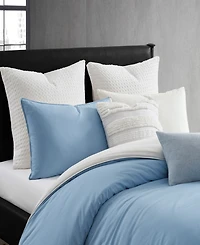 Dkny Reversible Vintage Washed Cotton 3-Pc. Duvet Set