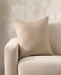 Dkny Pure Ribbed Jersey Decorative Pillow, 20"x20"