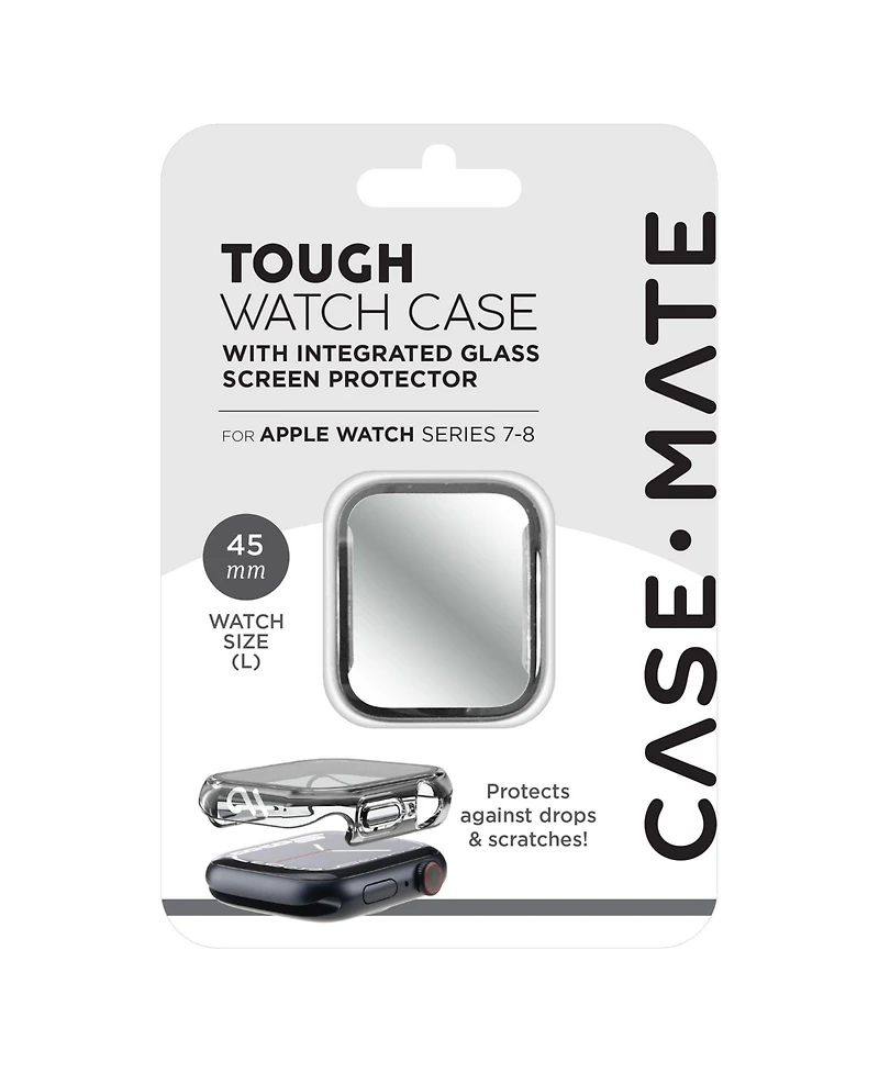Case-Mate Tough Case with Integrated Glass Screen Protector for Apple Watch