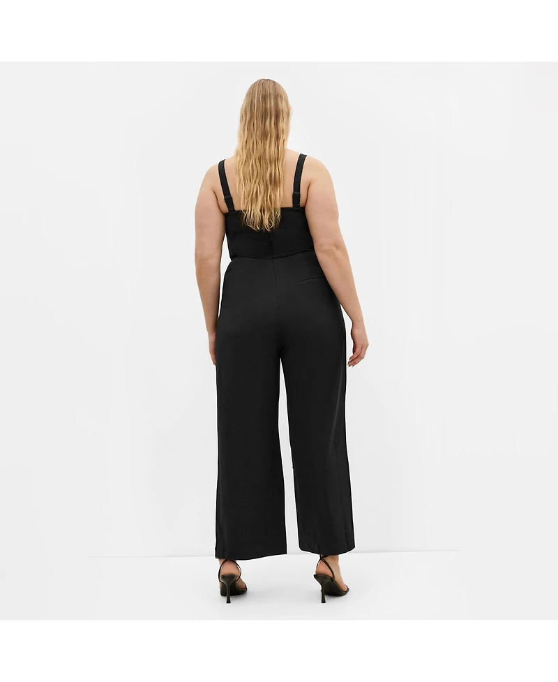 City Chic Women's Flaunt It Jumpsuit