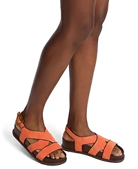 Michael Kors Women's Raven Buckle Flat Footbed Sandals