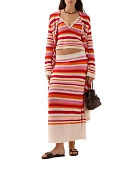 Scalpers Women's Crochet Summer Cardigan