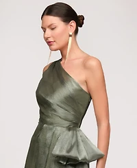 Js Collections Women's Metallic One-Shoulder Dress