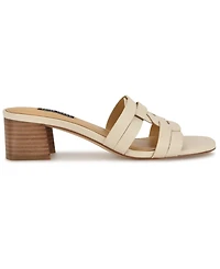 Nine West Women's Gennie Block Heel Dress Sandals