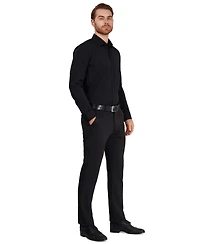 Alfani Men's Slim-Fit Performance Solid Dress Shirt, Macy's Exclusive