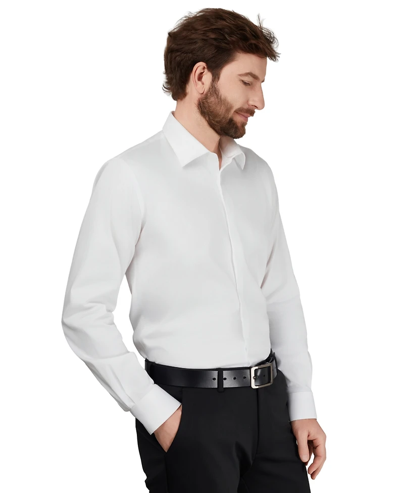 Alfani Men's Slim-Fit Spread-Collar Shirt, Macy's Exclusive