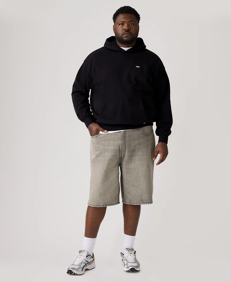 Levi's Men's Big & Tall 469 Loose-Fit 12.5" Denim Shorts