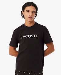 Lacoste Men's Crewneck T-Shirt and Pajama Shorts, 2-Piece Set