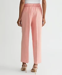 Kasper Women's Belted Pull-On Pants