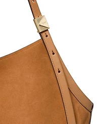 kate spade new york Deco Tulip Large Suede Tote Bag