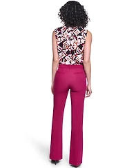 Karl Lagerfeld Paris Women's Mid-Rise Pants