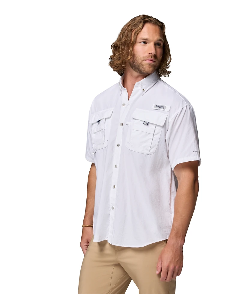 Columbia Pfg Men's Bahama Ii Upf-50 Quick Dry Shirt