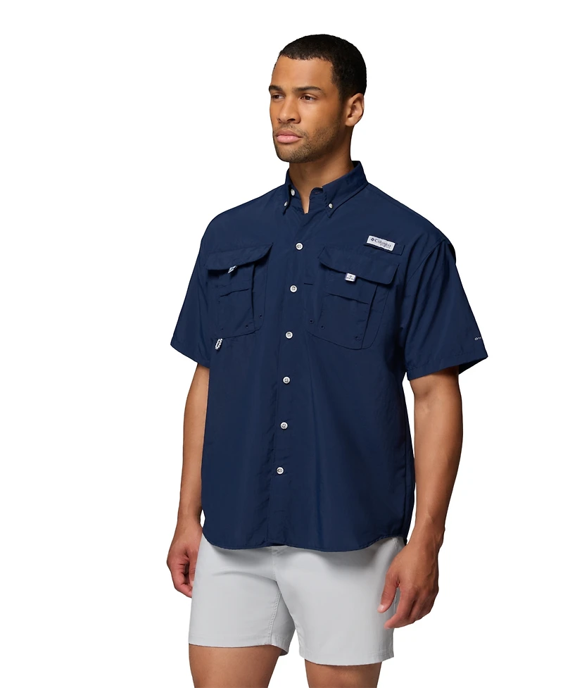 Columbia Pfg Men's Bahama Ii Upf-50 Quick Dry Shirt