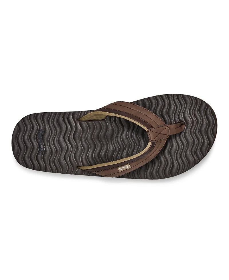 Sanuk Men's Ziggy Plush Sandals