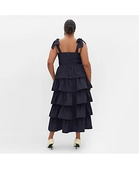 City Chic Women's Elina Tier Maxi Dress