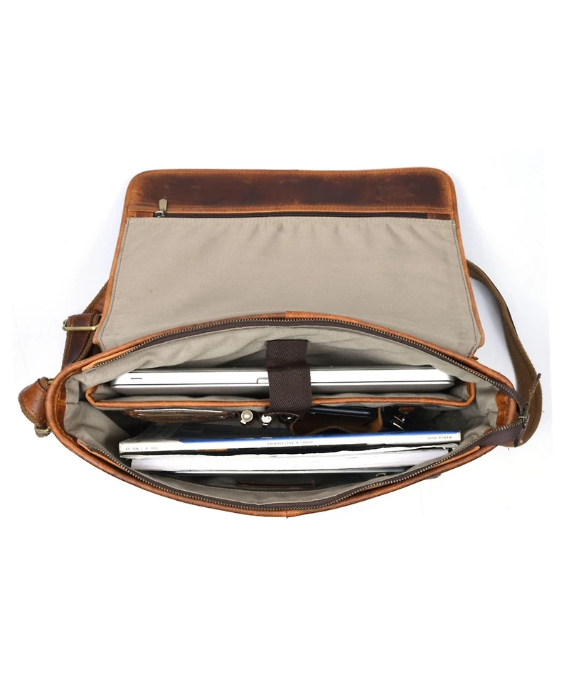 Aaron Leather Goods Messenger Bag