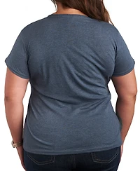 Hybrid Apparel Plus Lilo Stitch Scrump Summer Short-Sleeve Graphic T-Shirt