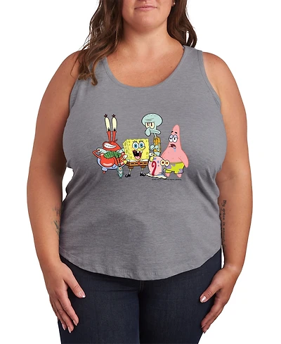 Hybrid Apparel Plus SpongeBob Square Pants Tank Top