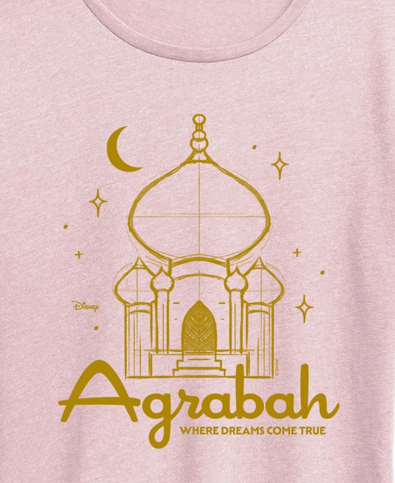 Hybrid Apparel Plus Disney Princess Agrabah Destination Short-Sleeve Graphic T-Shirt