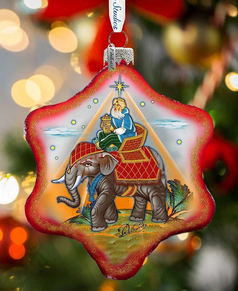 G.DeBrekht Miracle Nativity Snowflake Ornament