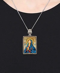 G.DeBrekht Maria Magdalena Religious Holiday Jewelry Necklace Monastery Icons