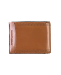 Johnston & Murphy Men's Perforated Edge Billfold Wallet