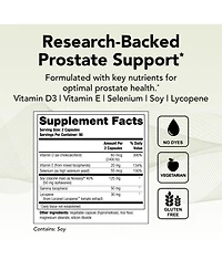 Theralogix Prostate 2.4 Nutritional Supplement - 90-Day Supply - Supports Healthy Prostate Tissue - Lycopene, Vitamin D3 and More - Nsf Certified