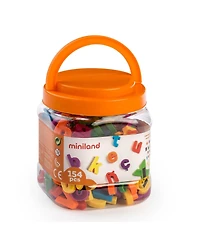 Miniland Magnetic Lowercase Letters - 154 Pieces