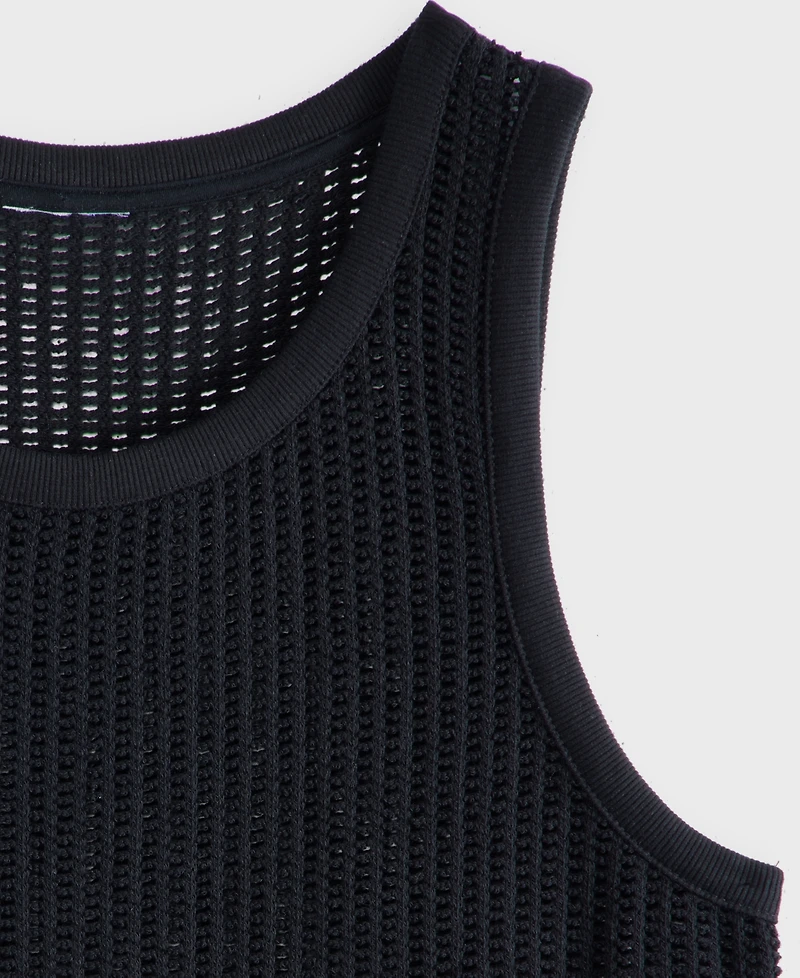 Mode of One Men's Mesh-Knit Crewneck Tank, Macy's Exclusive