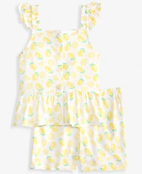 Epic Threads Toddler Girls' 12M-5T Lemon-Print Top & Shorts, 2-Piece Set, Macy's Exclusive