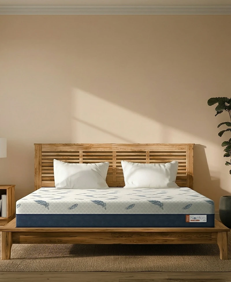Noctua Wren 12" Zoned Hybrid Cushion Firm Tight Top Mattress