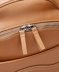 Delsey Paris Chatelet 12.25" Leather Backpack