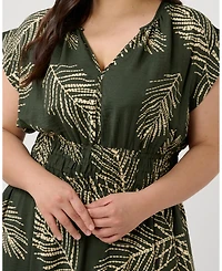 Estelle Palmer Resort Shift Dress