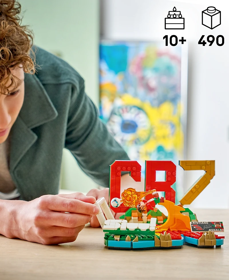 Lego Editions Cristiano Ronaldo Soccer Highlights 43012, 490 Pieces